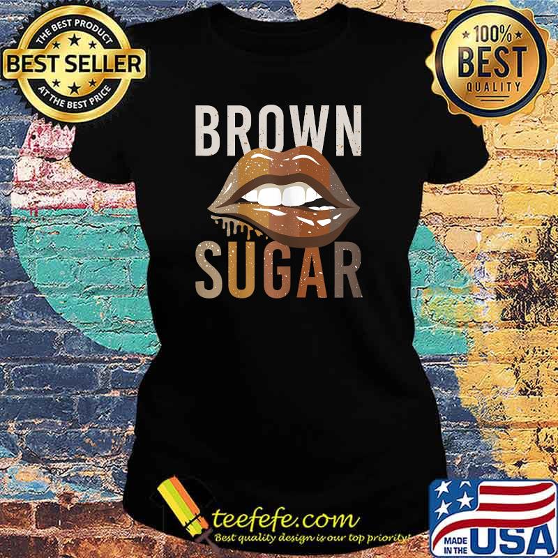 African American Women Brown Sugar Lips Shirt Ladies tee African American Women Brown Sugar Lips Shirt Ladies tee