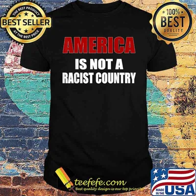 America is not a racist country Shirt