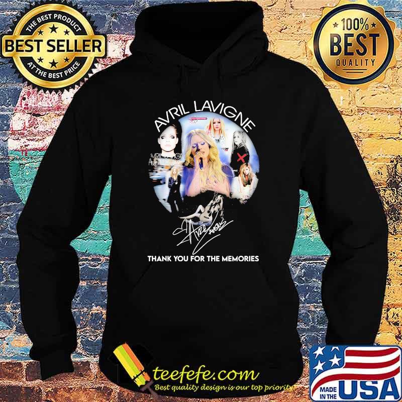 Avril Lavigne Thank You For The Memories Signature Shirt Hoodie Avril Lavigne Thank You For The Memories Signature Shirt Hoodie
