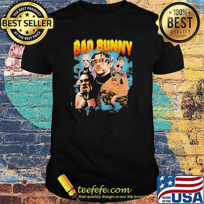 Bad Bunny band music shirt