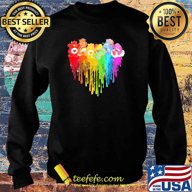 Bear Heart LGBT Shirt Sweater Bear Heart LGBT Shirt Sweater