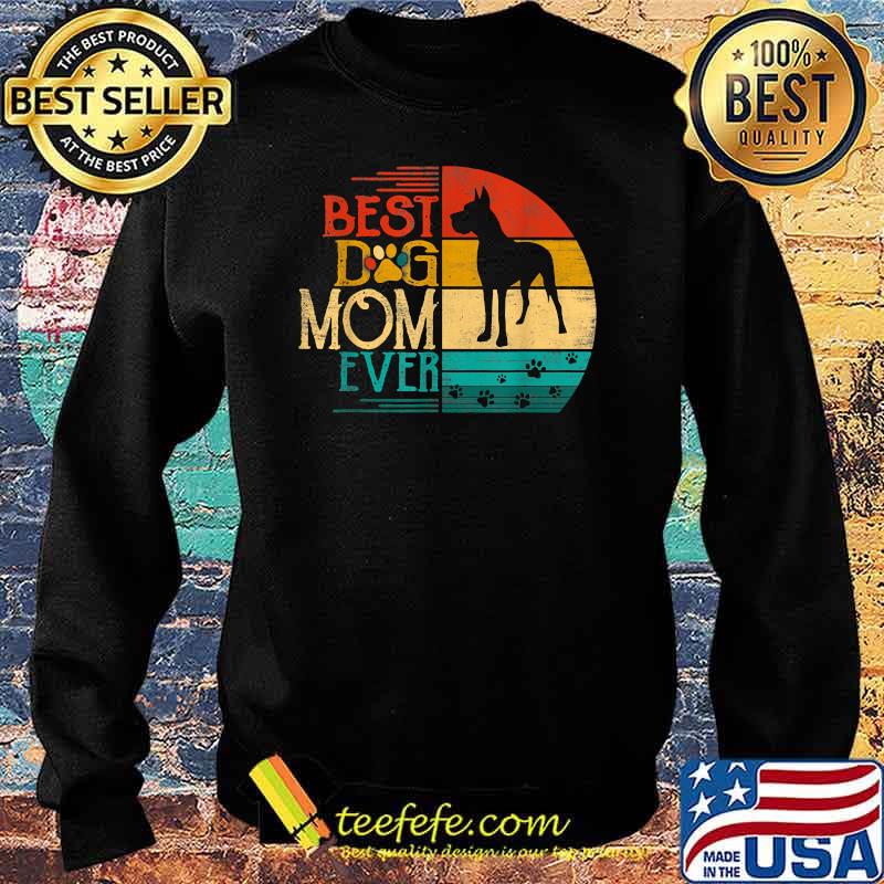 Best dog mom ever Dane Vintage Dog Sweater Best dog mom ever Dane Vintage Dog Sweater