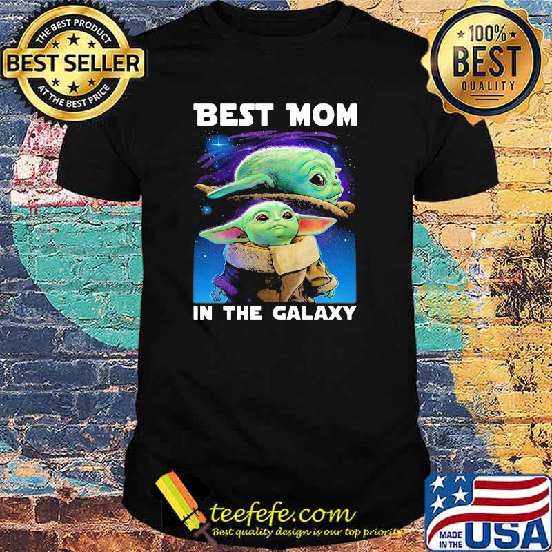 Best mom in the galaxy yoda star wars shirt