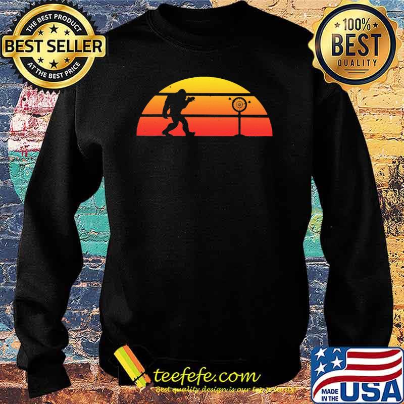 Bigfoot Playing Darts Vintage Shirt Sweater Bigfoot Playing Darts Vintage Shirt Sweater