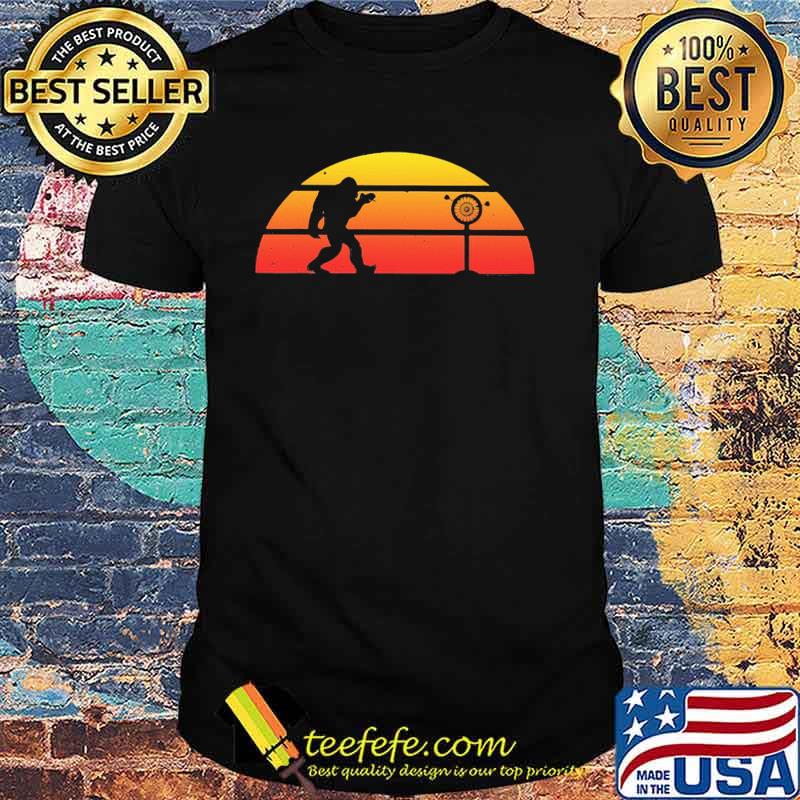 Bigfoot Playing Darts Vintage Shirt Bigfoot Playing Darts Vintage Shirt