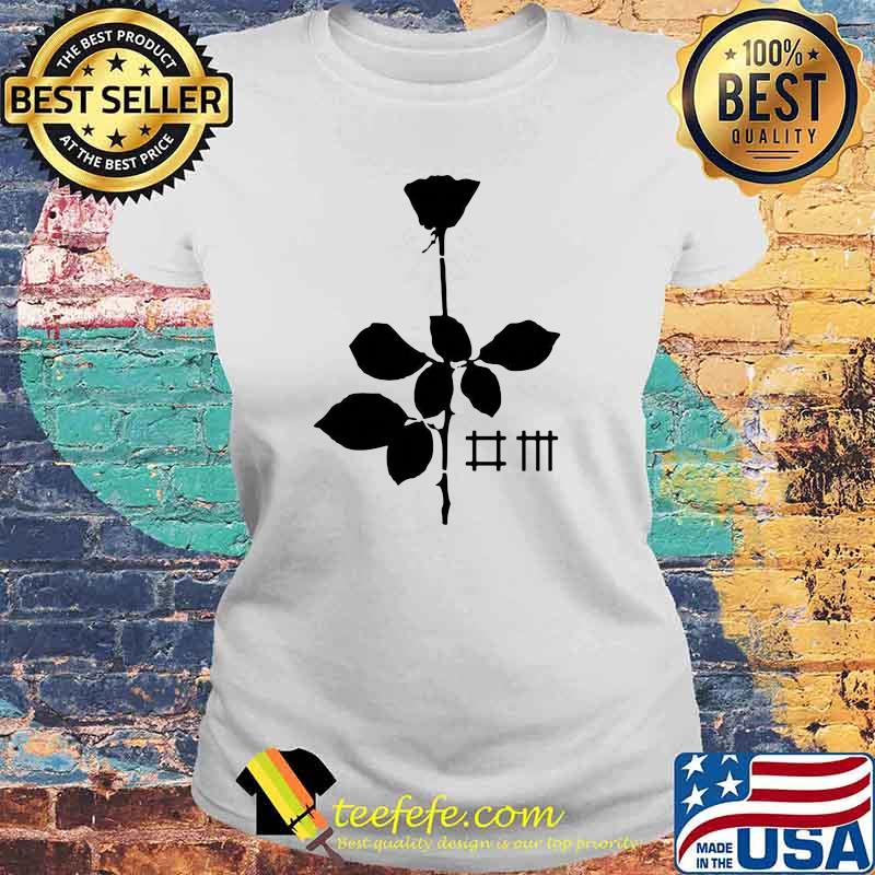Black rose depeche mode Laides tee Black rose depeche mode Laides tee