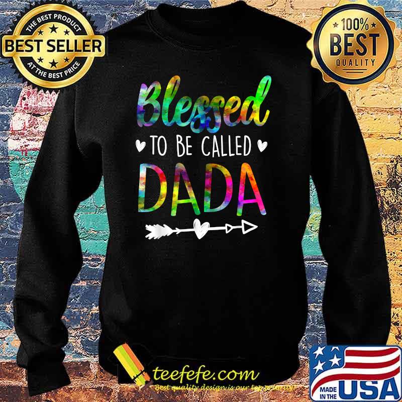 Blessed To Be Called Dada Father's Day watercolor T-Shirt Sweater Blessed To Be Called Dada Father's Day watercolor T-Shirt Sweater