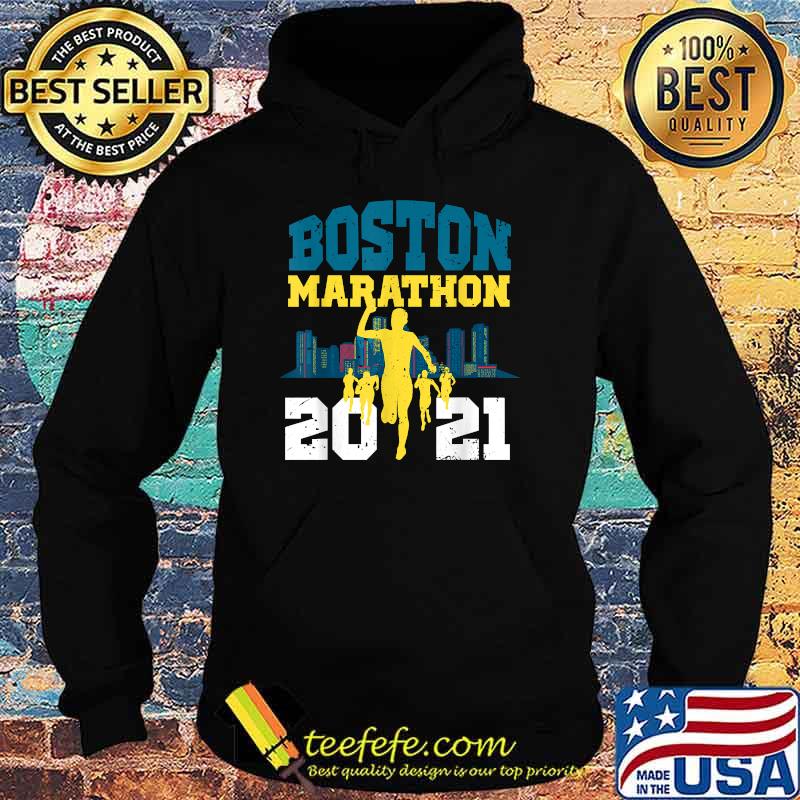 Boston 2021 Marathon Runner 26.2 Miles Shirt Hoodie Boston 2021 Marathon Runner 26.2 Miles Shirt Hoodie