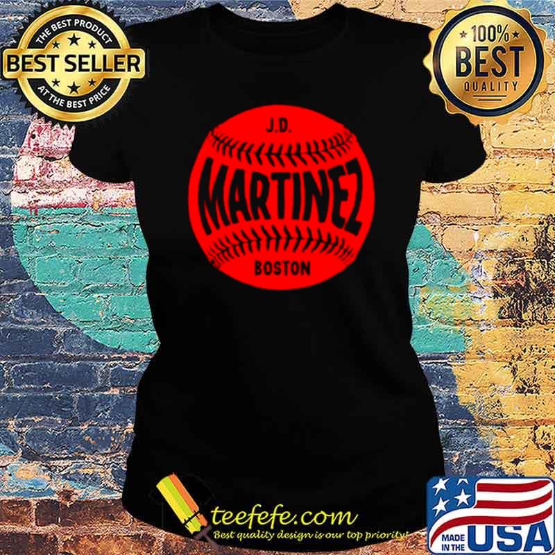 Boston Baseball J.D. Martinez Ladies tee Boston Baseball J.D. Martinez Ladies tee