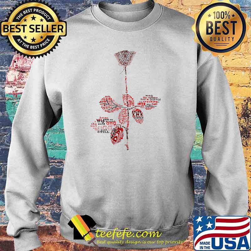 BRAND NEW DEPECHE MODE VIOLATOR RED ROSE EIGHTIES Sweater BRAND NEW DEPECHE MODE VIOLATOR RED ROSE EIGHTIES Sweater