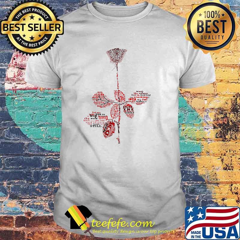BRAND NEW DEPECHE MODE VIOLATOR RED ROSE EIGHTIES shirt