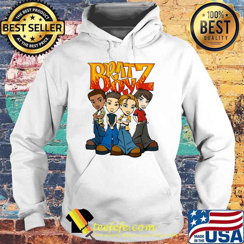 Bratz The Boys Group Shot T-Shirt Hoodie Bratz The Boys Group Shot T-Shirt Hoodie