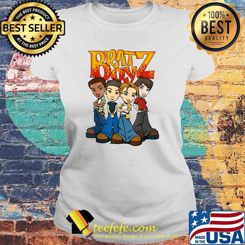 Bratz The Boys Group Shot T-Shirt Laides tee Bratz The Boys Group Shot T-Shirt Laides tee
