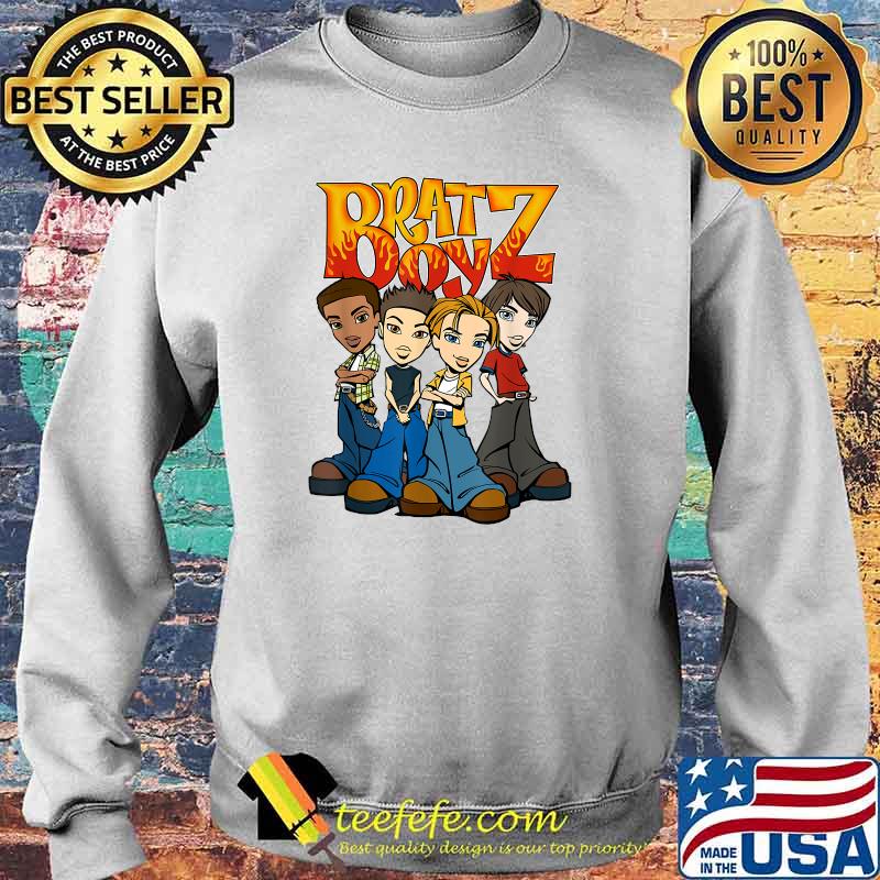 Bratz The Boys Group Shot T-Shirt Sweater Bratz The Boys Group Shot T-Shirt Sweater