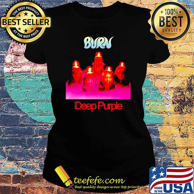 Burn Deep purple Ladies tee Burn Deep purple Ladies tee