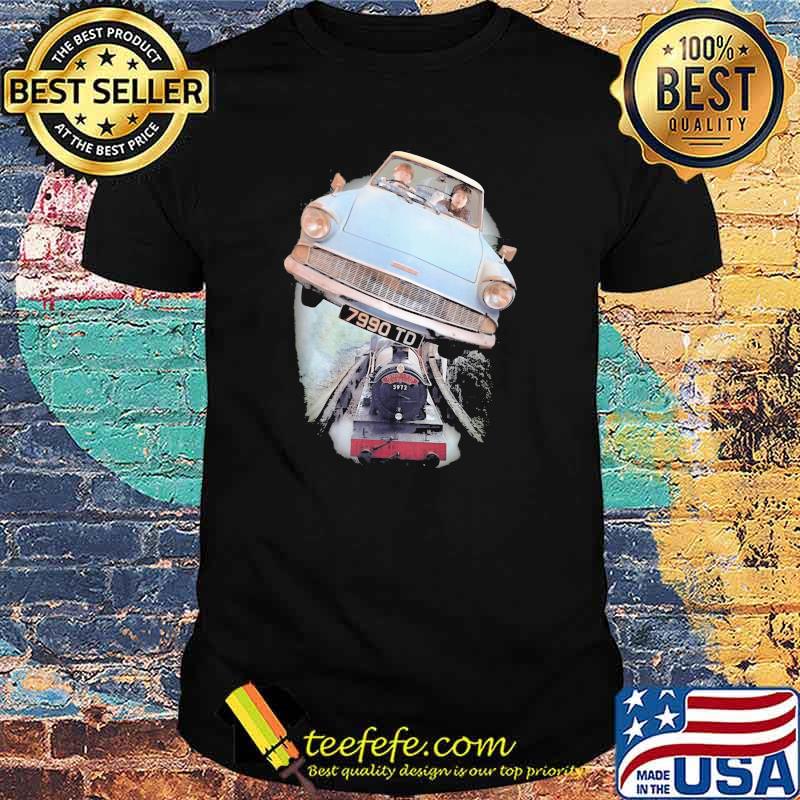 Car Flying Train Harry Potter Shirt Car Flying Train Harry Potter Shirt
