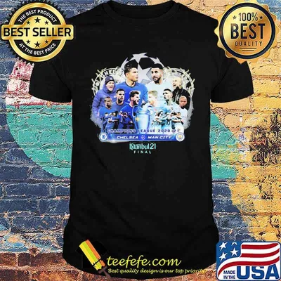 Champions league 2020 2021 Chelsea Man City Istanbul 21 final shirt