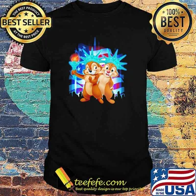 Chip And Dale 4th Of July Independence Shirt