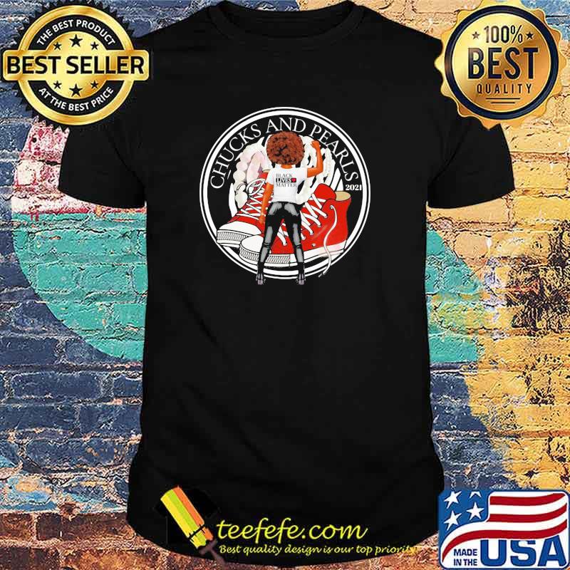 Chucks and Pearls Black Lives Matters Shirt