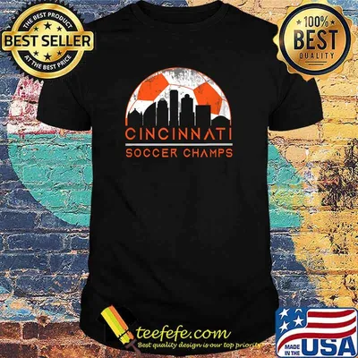 Cincinnati Skyline Soccer Champs Sports T-Shirt