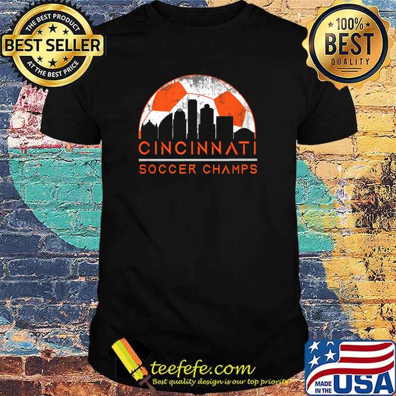 Cincinnati Skyline Soccer Champs Sports T-Shirt
