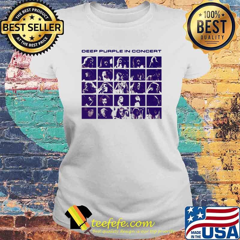 Deep purple in concert Laides tee Deep purple in concert Laides tee