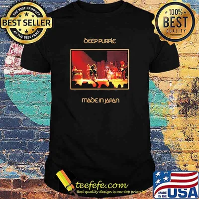 Deep purple made in Japan shirt