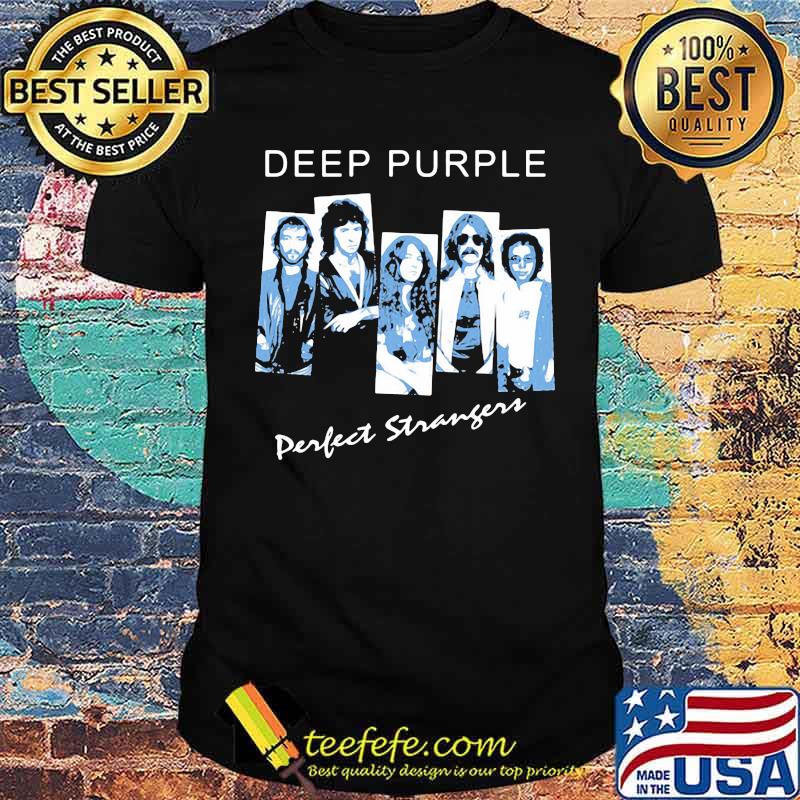 Deep purple perfect strangers band music rock shirt