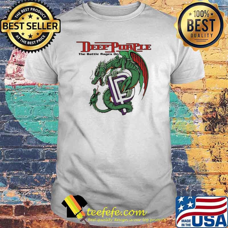 Deep Purple the battle rages on dragon shirt