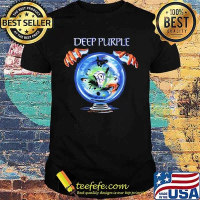 Deep purple witch shirt