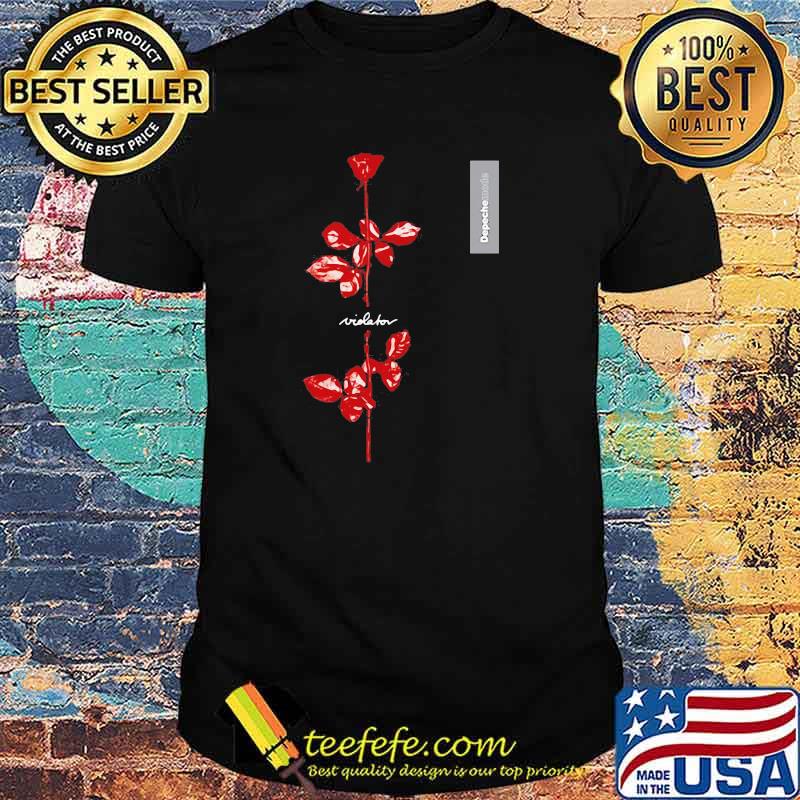Depeche Mode sling bag violator rose red shirt