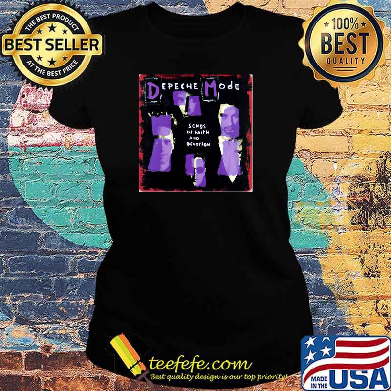 Depeche mode songs of faith and devotion Ladies tee Depeche mode songs of faith and devotion Ladies tee