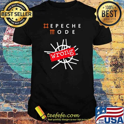 Depeche mode wrong shirt