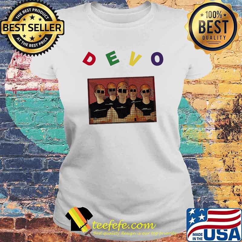 Devo American Rock band Laides tee Devo American Rock band Laides tee