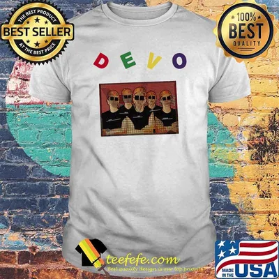 Devo American Rock band shirt