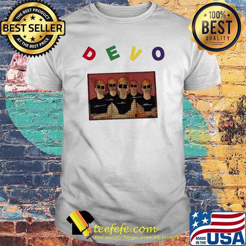Devo American Rock band shirt
