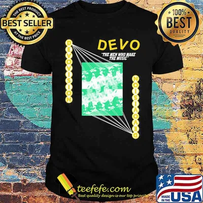 Devo the men who make the music devovision shirt