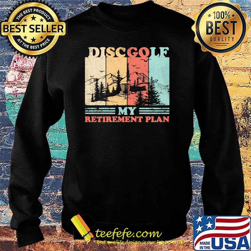 Discgolf My Retirement Plan Vintage Sweater Discgolf My Retirement Plan Vintage Sweater
