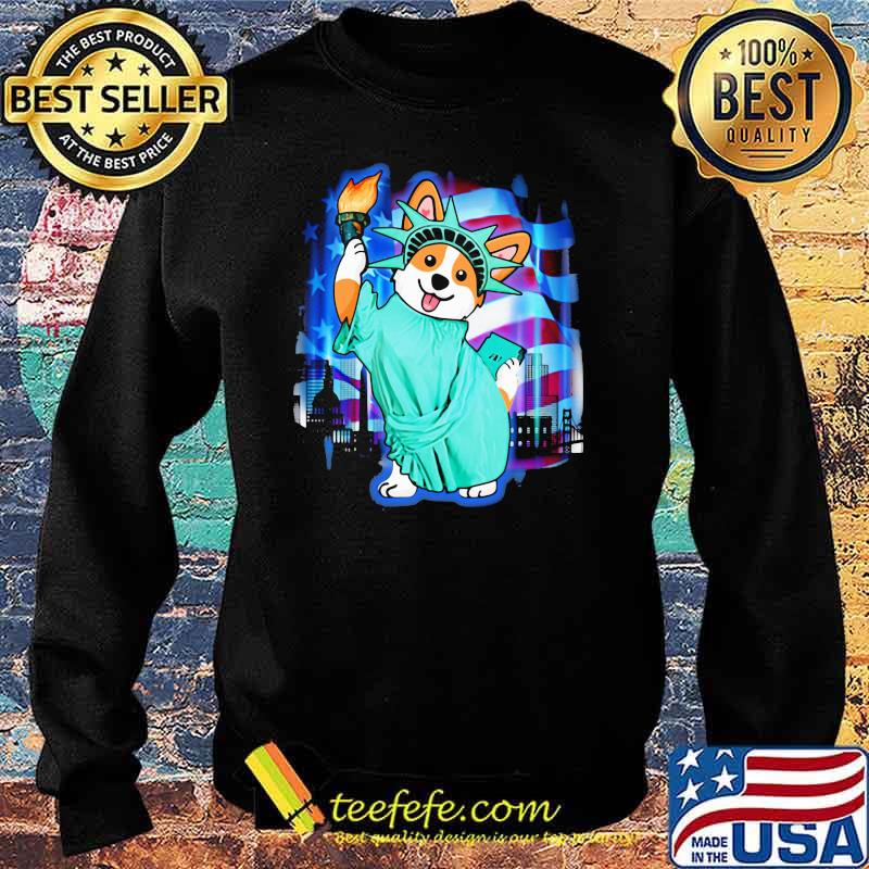 Dog Liberty American Flag Shirt Sweater Dog Liberty American Flag Shirt Sweater
