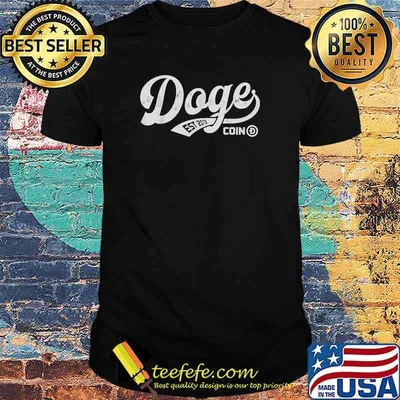 Dogecoin Doge Coin Logo Crypto Currency Shirt