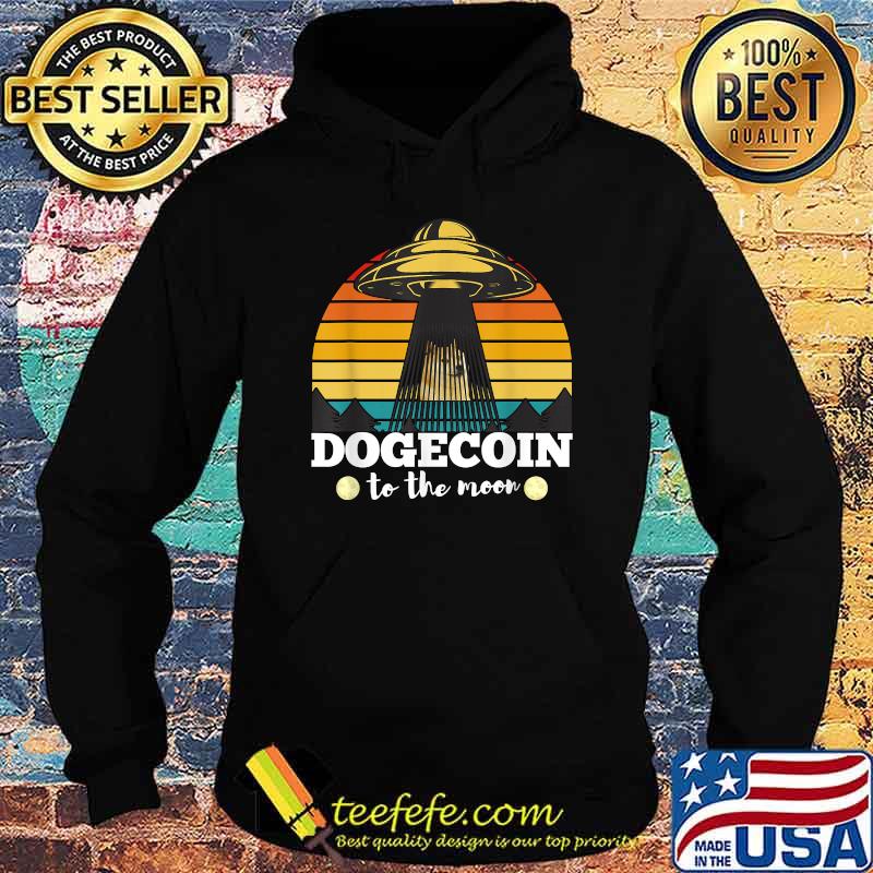 Dogecoin to the Moon Vintage Crypto BTC T-Shirt Hoodie Dogecoin to the Moon Vintage Crypto BTC T-Shirt Hoodie