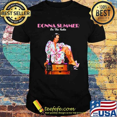 Donna summer on the radio shirt
