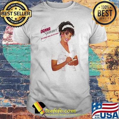 Donna summer she works hard for the money shirt