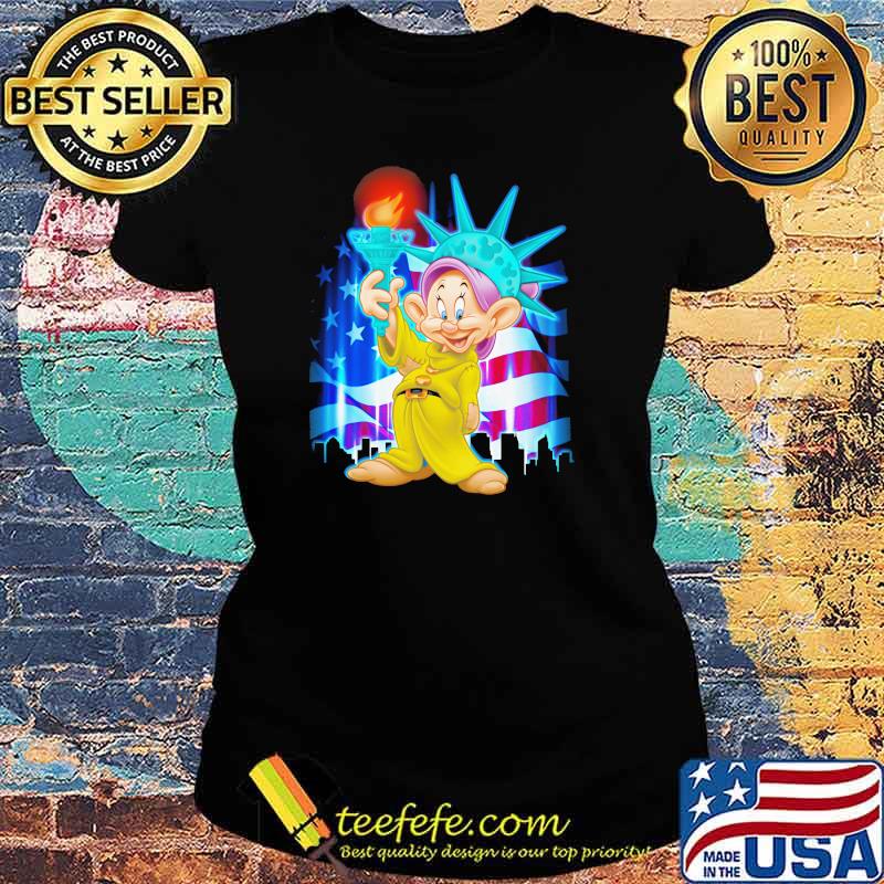 Dopey 4th Of July Independence Shirt Ladies tee Dopey 4th Of July Independence Shirt Ladies tee