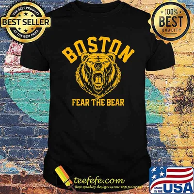 Fear The Bear Hockey Beware of Boston Gameday Bruin Shirt