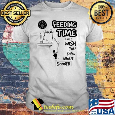 Feeding Time You'll Wish You Knew About Sooner Cat Shirt