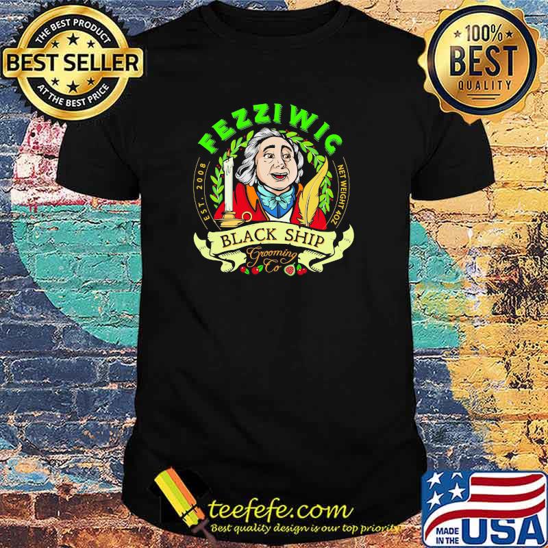 Fezziwic Black Ship Grooming To Net Weight Shirt Fezziwic Black Ship Grooming To Net Weight Shirt