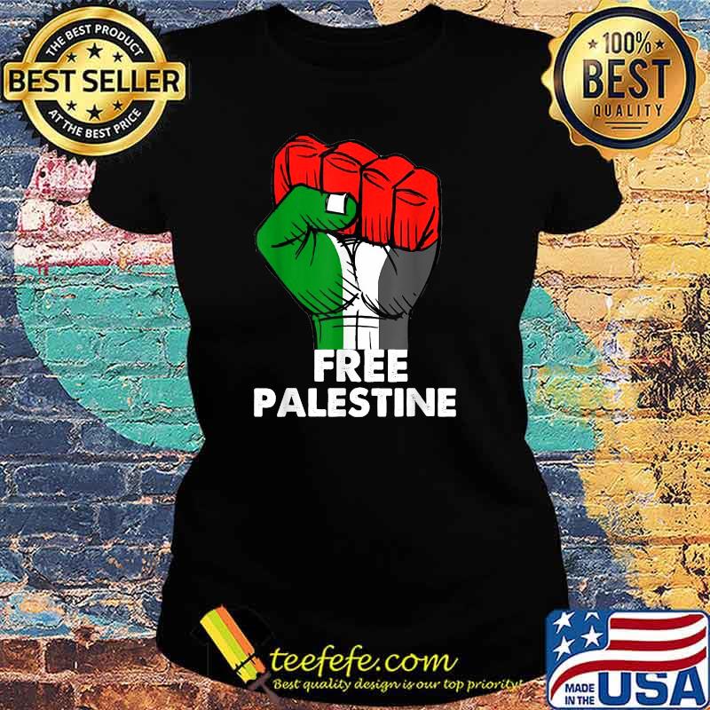 Free Gaza Palestine Flag arabic freedom palestine flag Shirt Ladies tee Free Gaza Palestine Flag arabic freedom palestine flag Shirt Ladies tee