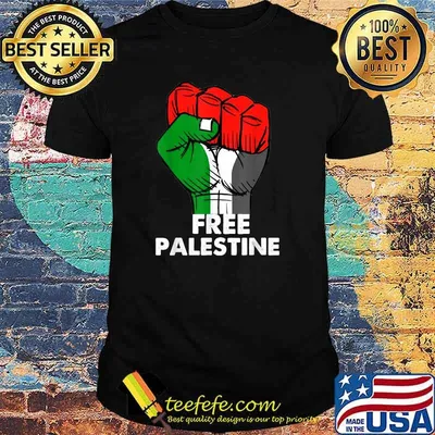 Free Gaza Palestine Flag arabic freedom palestine flag Shirt