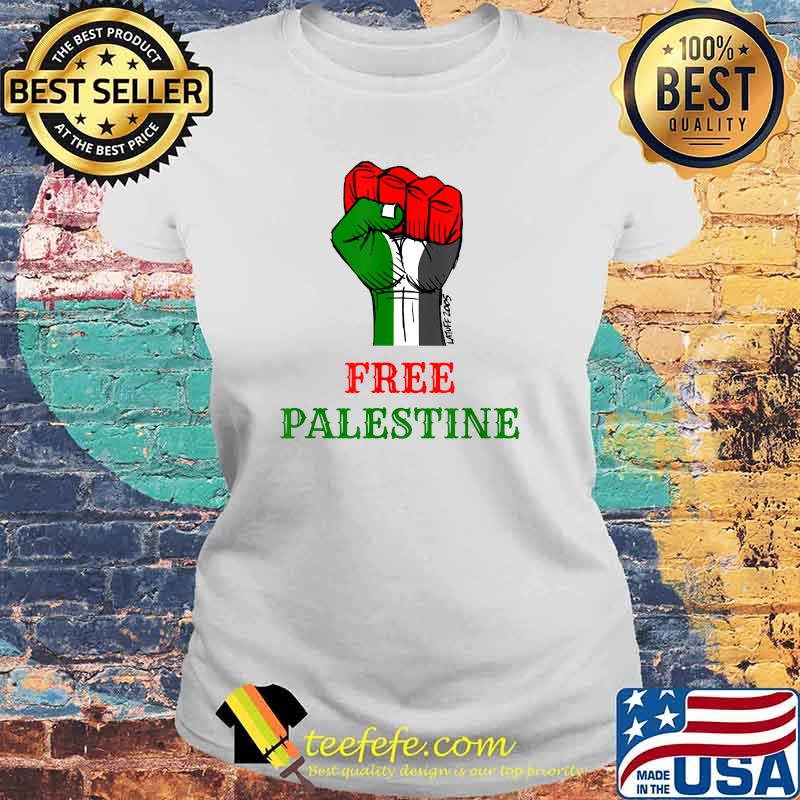 Free Jerusalem Gaza Free Palestine Flag Shirt Laides tee Free Jerusalem Gaza Free Palestine Flag Shirt Laides tee